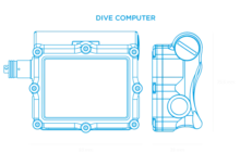 کامپیوتر غواصی Shearwater Petrel 3 Fischer