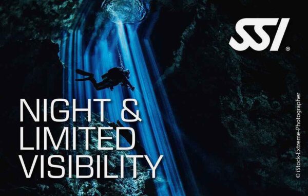 دوره آموزشی غواصی در شب (SSI Night Limited Visibility)