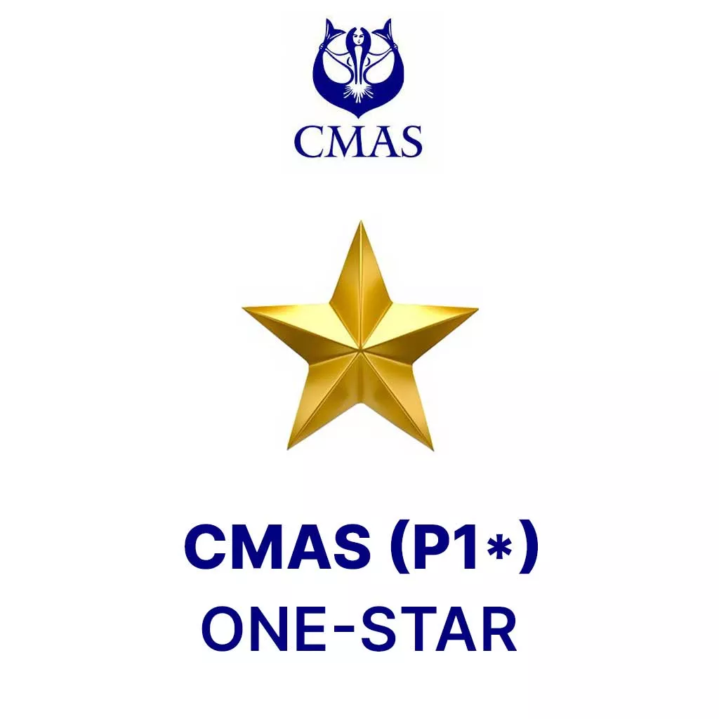 دوره آموزش غواصی یک ستاره CMAS