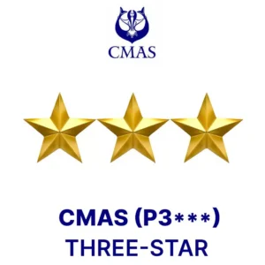 دوره غواصی سه ستاره CMAS